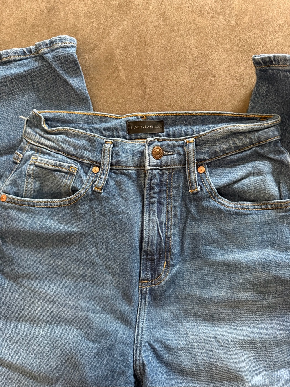 Silver Jeans Light Blue Women's Relaxed Fit Denim Jeans